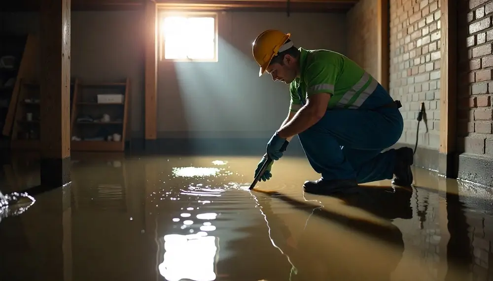 Professional water damage restoration services in Bradner, OH